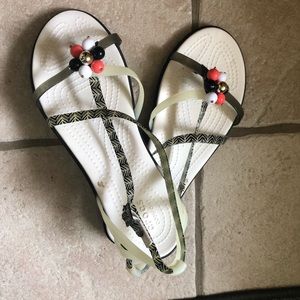 Crocs Iconic comfort sandals, size 8